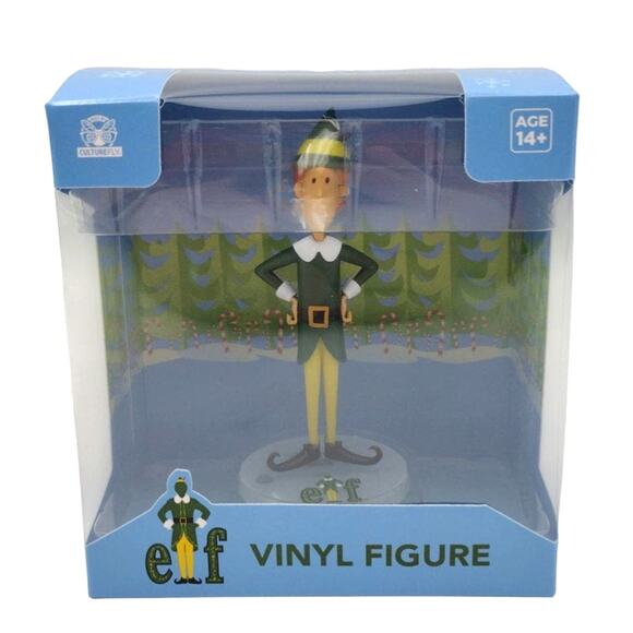 Will Ferrell Elf Vinyl Figure Collectible CultureFly WB Christmas NEW In Box - Picture 1 of 6